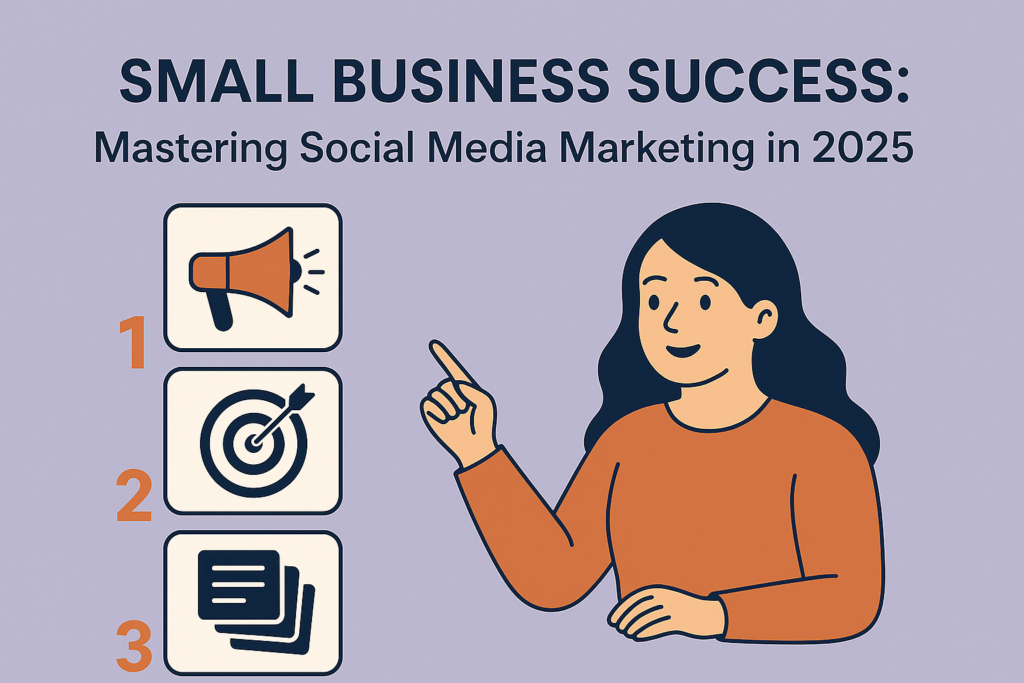 Small Business Success: Mastering Social Media Marketing in 2025.