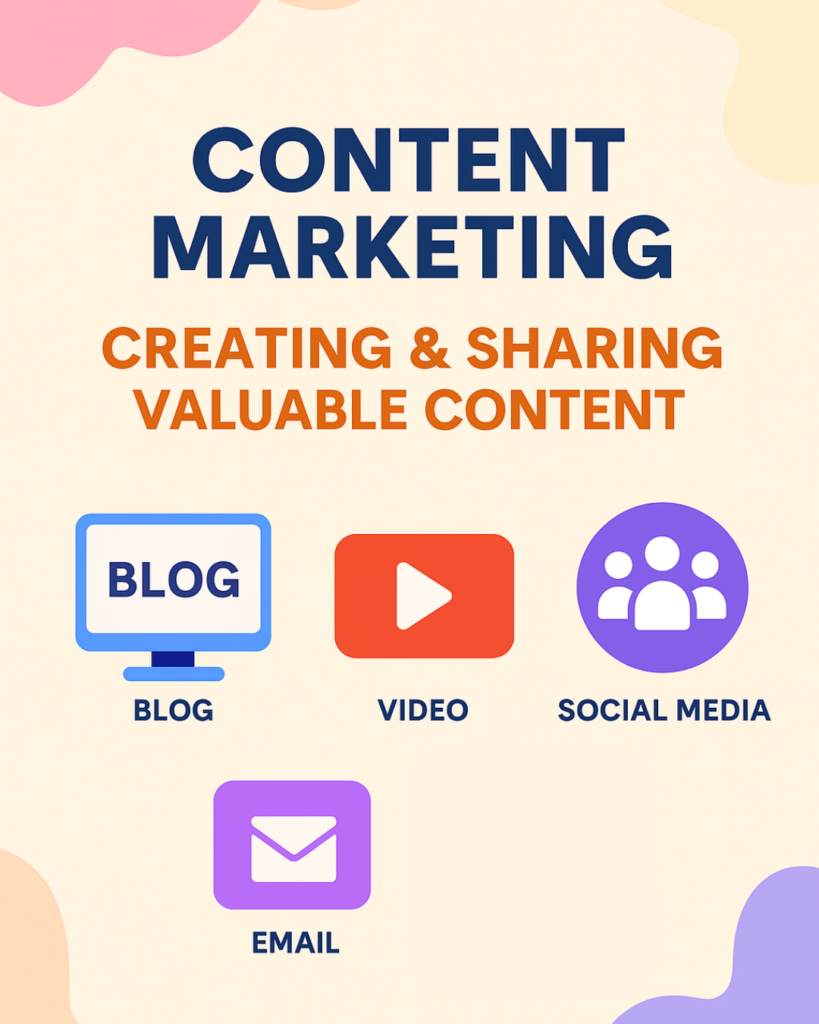 Content Marketing = Creating & Sharing Valuable Content.